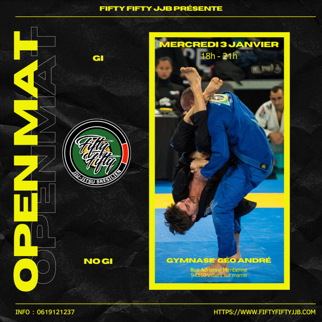 Nos Open Mat | Fiftyfifty_jjb